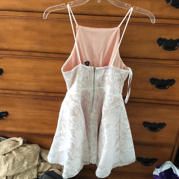 White Lace Dress - Picture 2 of 3